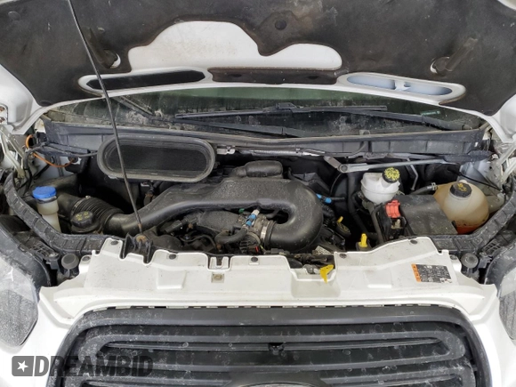 2017 Ford Transit with VIN 1FTYE1YM0HKA42072, listed as a Copart auction lot 42093155 with Not provided miles and Salvage title. Bid and sale history available at DreamBid. Image 12.