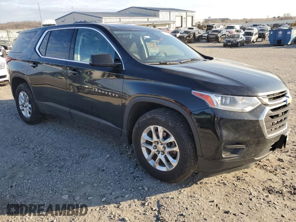 2020 Chevrolet Traverse LS with VIN 1GNEVLKW3LJ115532, listed as a Copart auction lot 86218864 with 146,204 mi miles and Salvage Title. Bid and sale history available at carsss.com. Image 4.