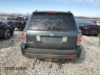 2006 Honda Pilot EX with VIN 5FNYF284X6B005916, listed as a Copart auction lot 46871255 with 246,526 mi miles and Clean Title. Bid and sale history available at DreamBid. Image 6.