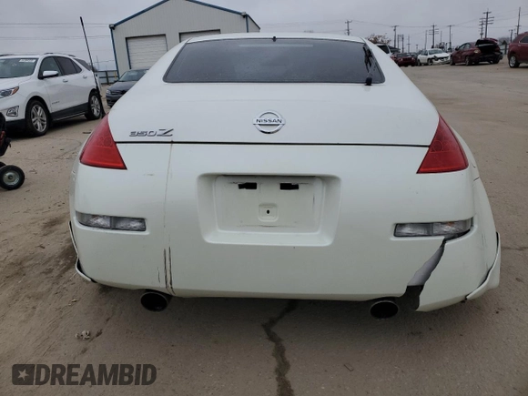 2008 Nissan 350Z Enthusiast with VIN JN1BZ34E88M752591, listed as a Copart auction lot 43454145 with 109,662 mi miles and Salvage Title. Bid and sale history available at carsss.com. Image 6.