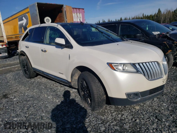 2012 Lincoln MKX with VIN 2LMDJ8JKXCBL11127, listed as a Copart auction lot 46122725 with Not Provided miles and Salvage Title. Bid and sale history available at DreamBid. Image 4.