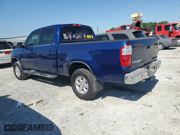2006 Toyota Tundra SR5 with VIN 5TBET34186S514226, listed as a Copart auction lot 52534735 with 68,202 mi miles and Salvage Title. Bid and sale history available at DreamBid. Image 2.