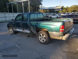 1996 Dodge Ram 1500 with VIN 3B7HC13Y3TG182715, listed as a Copart auction lot 75894364 with 195,503 mi miles and Salvage Title. Bid and sale history available at carsss.com. Image 2.