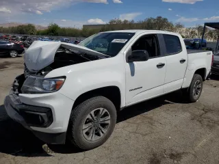 2022 Chevrolet Colorado 2WD Z71 z VIN 1GCGSDEN6N1151236, wystawiony jako Copart lot #55449535 z przebiegiem 79 566 mil mil oraz Szkoda całkowita • Salvage title. Historia ofert i sprzedaży dostępna na DreamBid. Obrazek 1.