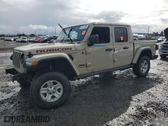 2020 Jeep Gladiator Rubicon with VIN 1C6JJTBG5LL178882, listed as a Copart auction lot 47971205 with 102,757 mi miles and Salvage Title. Bid and sale history available at DreamBid. Image 1.