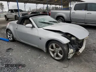 2006 Nissan 350Z Touring with VIN JN1AZ36A76M458487, listed as a Copart auction lot 43937335 with 155,488 mi miles and Salvage Title. Bid and sale history available at carsss.com. Image 4.