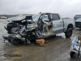2023 Chevrolet Silverado 1500 RST with VIN 1GCUDEE8XPZ269162, listed as a Copart auction lot 50133325 with Not Provided miles and Salvage Title. Bid and sale history available at DreamBid. Image 1.