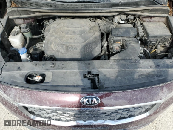 2020 Kia Sedona LX with VIN KNDMB5C16L6625338, listed as a Copart auction lot 68934524 with Not Provided miles and Salvage Title. Bid and sale history available at DreamBid. Image 12.