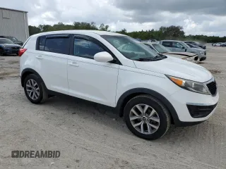 2016 Kia Sportage LX with VIN KNDPB3AC2G7871857, listed as a Copart auction lot 51320345 with 155,057 mi miles and Salvage Title. Bid and sale history available at carsss.com. Image 4.
