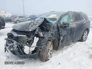 2021 Chevrolet Equinox Premier z VIN 3GNAXXEV2MS137119, wystawiony jako IAAI lot #41344057 z przebiegiem Nie podano mil oraz . Historia ofert i sprzedaży dostępna na DreamBid. Obrazek 2.