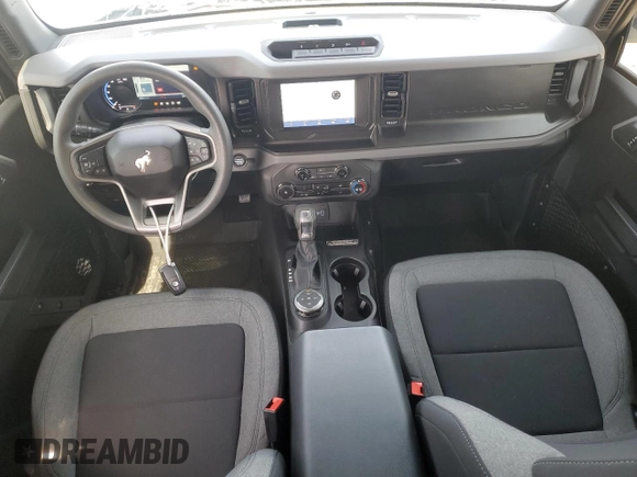 2023 Ford Bronco with VIN 1FMEE5DP0PLB17111, listed as a Copart auction lot 53201215 with 26,093 mi miles and Salvage Title. Bid and sale history available at DreamBid. Image 8.