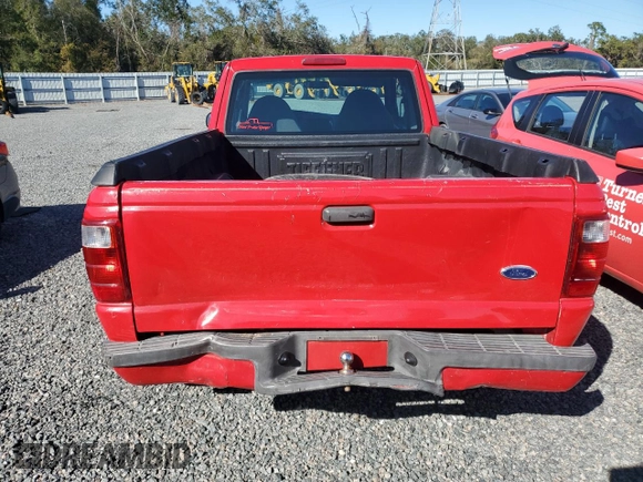2001 Ford Ranger XLT Appearance with VIN 1FTYR14E41TB08657, listed as a Copart auction lot 41588755 with 143,810 mi miles and Non Repairable. Bid and sale history available at DreamBid. Image 6.