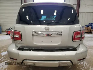 2017 Nissan Armada SV with VIN JN8AY2ND3H9009629, listed as a Copart auction lot 84996414 with 88,977 mi miles and Clean Title. Bid and sale history available at carsss.com. Image 6.