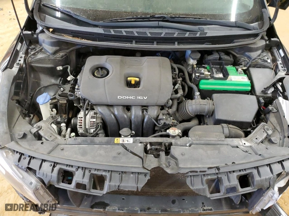 2017 Kia Forte LX with VIN 3KPFL4A7XHE011255, listed as a Copart auction lot 46475625 with 106,049 mi miles and Salvage Title. Bid and sale history available at carsss.com. Image 11.