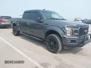 2019 Ford F-150 XL with VIN 1FTFW1E52KFA46500, listed as a IAAI auction lot 42394797 with 79,455 mi miles and . Bid and sale history available at DreamBid. Image 1.
