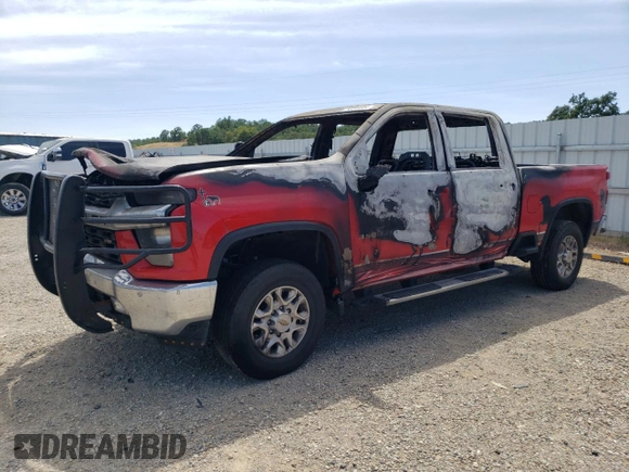 2021 Chevrolet Silverado 3500HD LT with VIN 1GC4YTEY0MF280080, listed as a Copart auction lot 55326904 with 0 mi miles and Non Repairable. Bid and sale history available at carsss.com. Image 1.