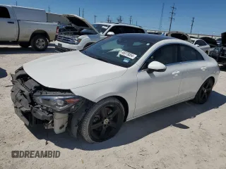2020 Mercedes-Benz CLA 250 with VIN WDD5J4HBXLN034377, listed as a Copart auction lot 49379054 with 61,673 mi miles and . Bid and sale history available at DreamBid. Image 1.