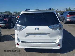 2015 Toyota Sienna SE with VIN 5TDXK3DC4FS566084, listed as a IAAI auction lot 41777561 with 153,002 mi miles and . Bid and sale history available at carsss.com. Image 17.