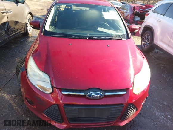 2013 Ford Focus SE with VIN 1FADP3F29DL198501, listed as a IAAI auction lot 41208674 with 45,509 mi miles and . Bid and sale history available at DreamBid. Image 12.