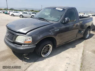 2003 Ford F-150 Lightning with VIN 2FTRF07303CA83240, listed as a Copart auction lot 52941975 with 0 mi miles and Salvage Title. Bid and sale history available at carsss.com. Image 1.