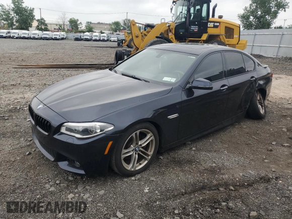 2014 BMW 5 Series 528i xDrive with VIN WBA5A7C51ED612286, listed as a Copart auction lot 62459515 with 165,765 mi miles and Salvage title. Bid and sale history available at DreamBid. Image 1.