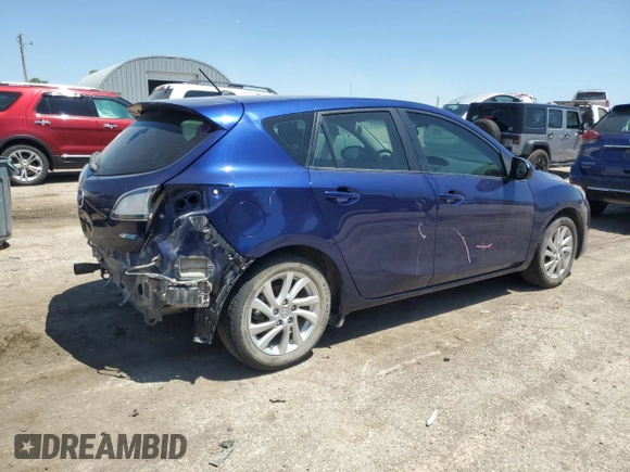 2012 Mazda 3 i Grand Touring z VIN JM1BL1M77C1659124, wystawiony jako Copart lot #56943355 z przebiegiem 105 465 mil mil oraz Szkoda całkowita • Salvage title. Historia ofert i sprzedaży dostępna na DreamBid. Obrazek 3.
