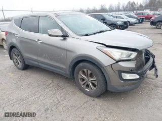 2013 Hyundai Santa Fe Sport with VIN 5XYZUDLB6DG049221, listed as a IAAI auction lot 41104106 with 130,355 mi miles. Bid and sale history available at carsss.com. Image 1.
