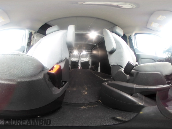 2018 Ford Transit with VIN 1FTYR1ZM2JKB52288, listed as a Copart auction lot 58154535 with 109,620 mi miles and Salvage title. Bid and sale history available at DreamBid. Image 16.