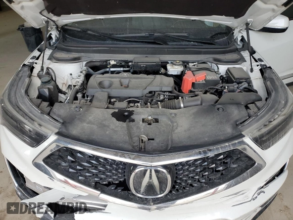 2021 Acura RDX w/Technology Package with VIN 5J8TC2H55ML021478, listed as a Copart auction lot 46995355 with 37,564 mi miles and Salvage Title. Bid and sale history available at carsss.com. Image 12.