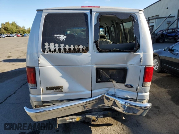 2007 Ford Econoline Passenger XL with VIN 1FBNE31L67DB06686, listed as a Copart auction lot 71796304 with 268,977 mi miles and Salvage Title. Bid and sale history available at carsss.com. Image 6.