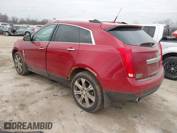 2012 Cadillac SRX Performance Collection with VIN 3GYFNEE36CS555764, listed as a IAAI auction lot 41813873 with 162,680 mi miles. Bid and sale history available at carsss.com. Image 3.