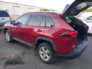 2019 Toyota RAV4 Hybrid XLE with VIN 2T3RWRFV8KW024302, listed as a IAAI auction lot 42777287 with 42,413 mi miles and . Bid and sale history available at DreamBid. Image 3.