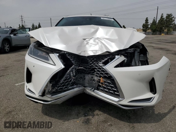 2021 Lexus RX 350 with VIN 2T2HZMAA3MC216648, listed as a Copart auction lot 62113085 with 47,608 mi miles and Salvage title. Bid and sale history available at DreamBid. Image 5.