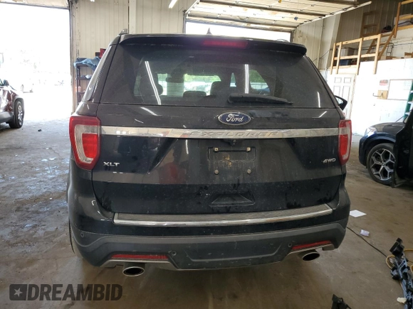 2018 Ford Explorer XLT с VIN 1FM5K8D89JGA10948, выставлен на аукционе Copart как лот 57079505 с пробегом 66 947 миль миль и На запчасти • Non repairable. История ставок и продаж доступна на DreamBid. Изображение 6.