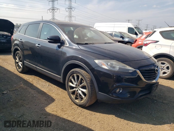 2014 Mazda CX-9 Grand Touring with VIN JM3TB3DA8E0439540, listed as a Copart auction lot 66999744 with 207,668 mi miles and Clean Title. Bid and sale history available at DreamBid. Image 4.