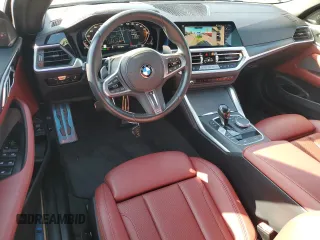 2023 BMW 4 Series M440i with VIN WBA53AT09PCM38259, listed as a Copart auction lot 44629515 with 14,621 mi miles and Salvage Title. Bid and sale history available at DreamBid. Image 8.