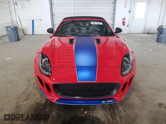 2014 Jaguar F-Type S with VIN SAJWA6FC6E8K04436, listed as a Copart auction lot 55613915 with 96,888 mi miles and Clean Title. Bid and sale history available at DreamBid. Image 5.