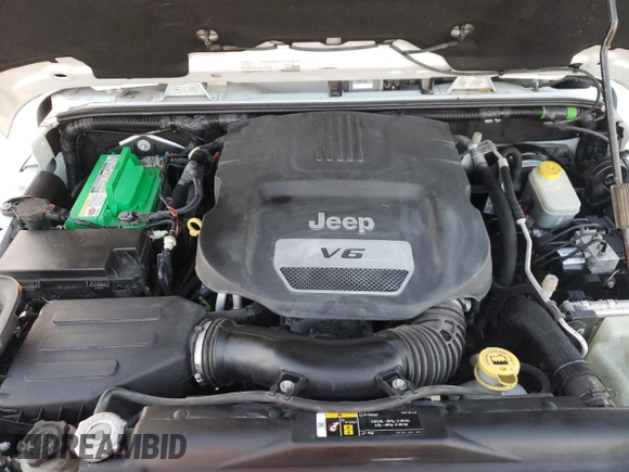 2017 Jeep Wrangler Unlimited Sahara with VIN 1C4BJWEG4HL701813, listed as a Copart auction lot 84496424 with 49,858 mi miles and Salvage title. Bid and sale history available at DreamBid. Image 12.