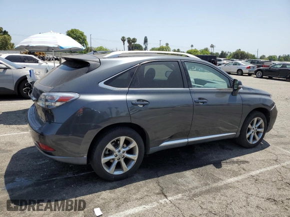2011 Lexus RX 350 with VIN 2T2ZK1BA0BC043304, listed as a Copart auction lot 61614735 with 77,469 mi miles and Salvage title. Bid and sale history available at DreamBid. Image 3.