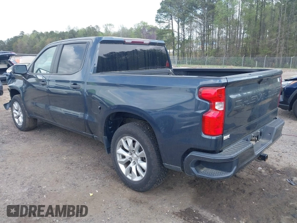 2019 Chevrolet Silverado 1500 Custom with VIN 1GCPYBEH6KZ250648, listed as a IAAI auction lot 41904571 with 72,180 mi miles and . Bid and sale history available at DreamBid. Image 3.