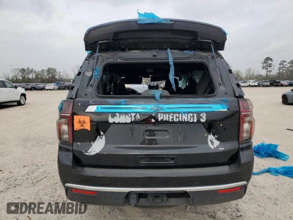 2023 Chevrolet Tahoe Commercial with VIN 1GNSCLED6PR415916, listed as a Copart auction lot 47653735 with 19,038 mi miles and Non repairable. Bid and sale history available at DreamBid. Image 6.
