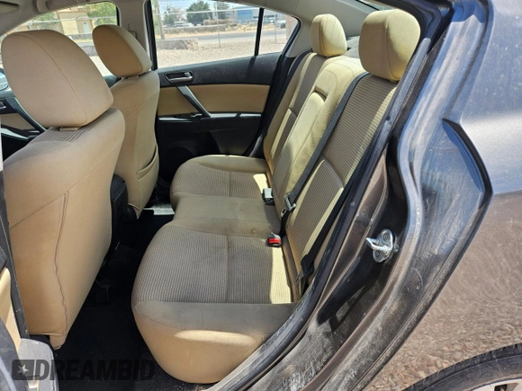 2012 Mazda 3 i Touring with VIN JM1BL1VF9C1501020, listed as a Copart auction lot 56607675 with 121,215 mi miles and Clean Title. Bid and sale history available at DreamBid. Image 6.