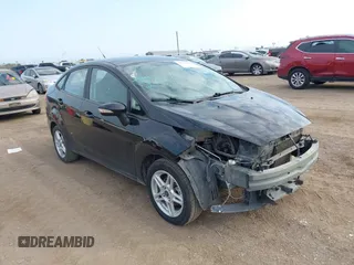 2018 Ford Fiesta SE with VIN 3FADP4BJ0JM139172, listed as a IAAI auction lot 41212242 with 160,238 mi miles. Bid and sale history available at carsss.com. Image 1.