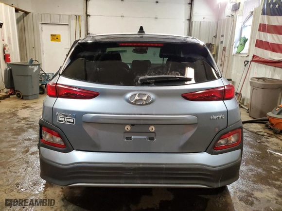 2019 Hyundai Kona Electric SEL with VIN KM8K23AG1KU031264, listed as a Copart auction lot 85265014 with 41,321 mi miles and Salvage Title. Bid and sale history available at carsss.com. Image 6.