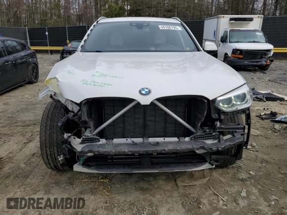 2020 BMW X3 sDrive30i with VIN 5UXTY3C03LLU72584, listed as a Copart auction lot 44106795 with 77,594 mi miles and Salvage Title. Bid and sale history available at carsss.com. Image 5.
