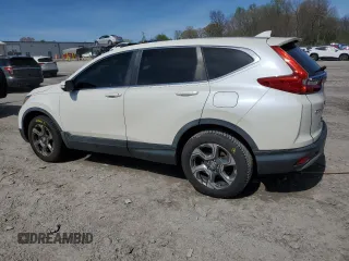 2018 Honda CR-V EX-L with VIN 5J6RW2H85JL006348, listed as a Copart auction lot 51423795 with 76,694 mi miles and Salvage Title. Bid and sale history available at carsss.com. Image 2.