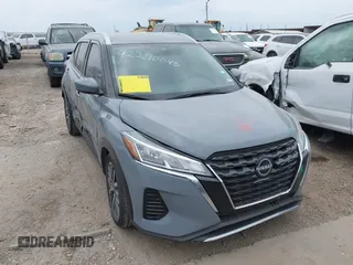 2023 Nissan Kicks SV with VIN 3N1CP5CV5PL562537, listed as a IAAI auction lot 42290045 with 24,164 mi miles and . Bid and sale history available at DreamBid. Image 1.
