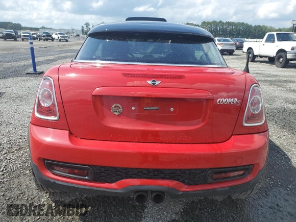 2012 MINI Coupe S z VIN WMWSX3C54CT155356, wystawiony jako Copart lot #72522854 z przebiegiem 91 982 mil mil oraz Szkody całkowita. Historia ofert i sprzedaży dostępna na DreamBid. Obrazek 6.
