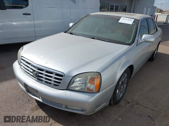 2002 Cadillac DeVille DTS with VIN 1G6KF57972U262315, listed as a IAAI auction lot 41537606 with 151,664 mi miles. Bid and sale history available at carsss.com. Image 6.