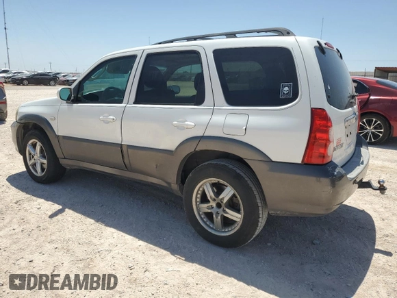2006 Mazda Tribute S with VIN 4F2YZ04166KM12531, listed as a Copart auction lot 63354374 with 196,753 mi miles and Salvage Title. Bid and sale history available at carsss.com. Image 2.